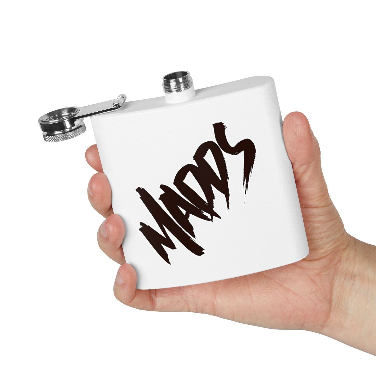 Stainless Steel Flask, 6oz